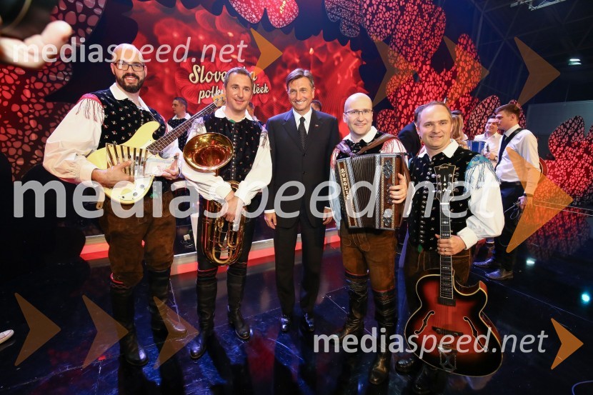 Borut Pahor in Ansambel StoržičSlovenska polka in valček 2017