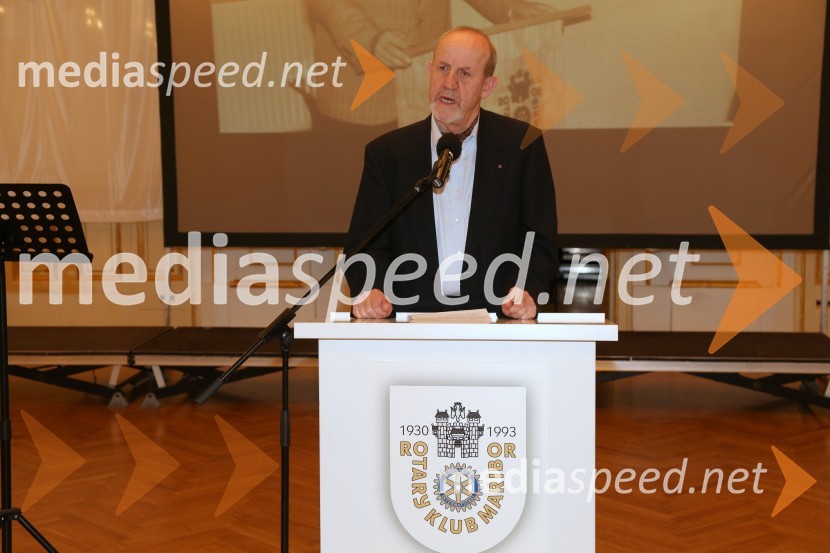  Franc Aco Prosnik, psiholog in pedagogRotary klub,  25. obletnica kluba