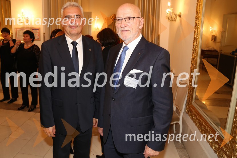  Danijel Lorbek, predsednik Rotary kluba Maribor Lent;  Vladimir Podhostnik, Rotary Club Maribor, tajnik Fundacija Leona ŠtukljaRotary klub,  25. obletnica kluba