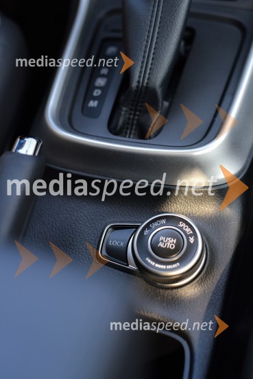 Suzuki SX4 S-Cross 1.4 BoosterJet 4WD AT Elegance Top, vrtljivi gumb za nastavitev pogonaSuzuki SX4 S-Cross 1.4 BoosterJet 4WD AT Elegance Top, mediaspeed test