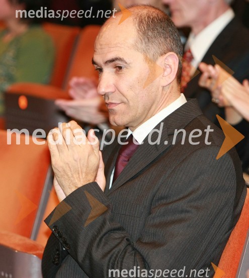 Janez Janša, predsednik vlade RSPodelitev Prešernovih nagrad ob slovenskem kulturnem prazniku