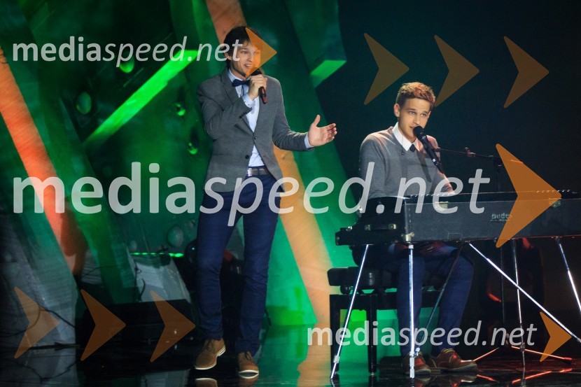 Duet Po drugi straniZmagovalka 41. Popevke je Nuška Drašček