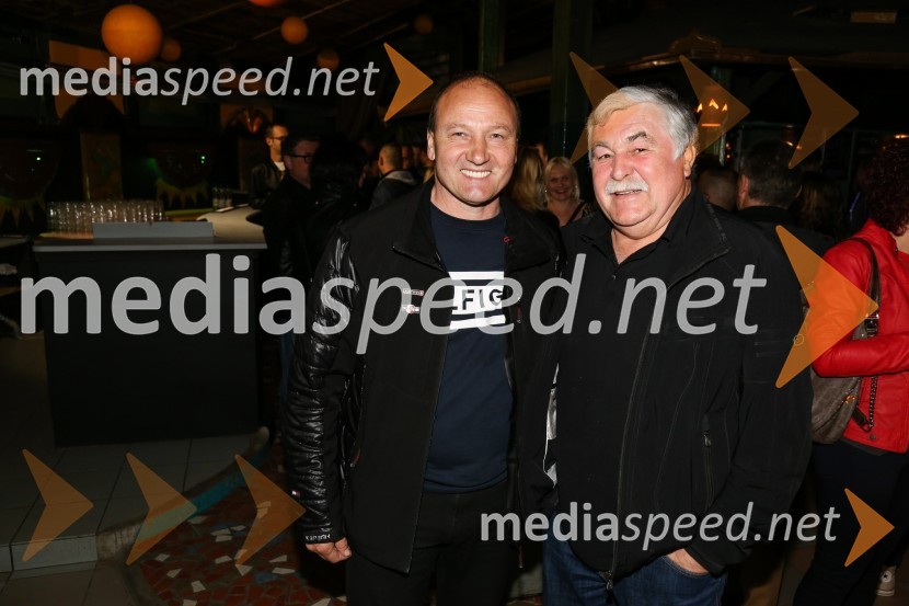  Marijan  Pojbič, poslanec;  Maksimiljan DamjanDiskoteka Yucatan, otvoritev