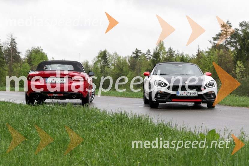 Fiat 124 Spider in Abarth 124 Spider, Slovenska predstavitevFiat 124 Spider in Abarth 124 Spider, Slovenska predstavitev