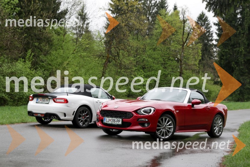 Fiat 124 Spider in Abarth 124 Spider, Slovenska predstavitevFiat 124 Spider in Abarth 124 Spider, Slovenska predstavitev