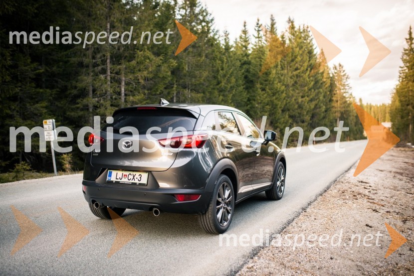 Mazda CX-3 G120 TakumiMazda CX-3 G120 Takumi, mediaspeed test