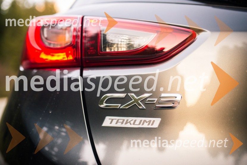 Mazda CX-3 G120 TakumiMazda CX-3 G120 Takumi, mediaspeed test