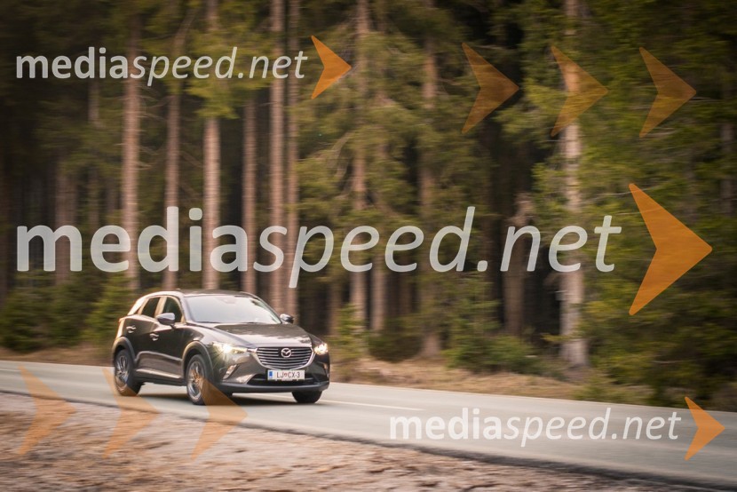 Mazda CX-3 G120 TakumiMazda CX-3 G120 Takumi, mediaspeed test