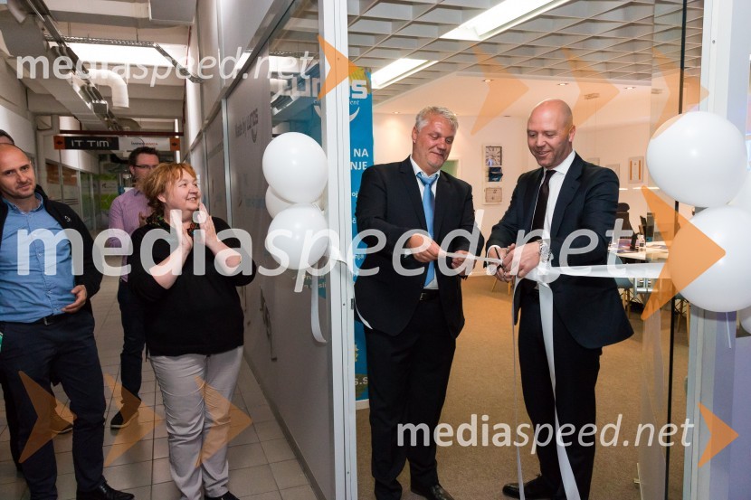  Milan Kuster, predsednik uprave Skupine Lunos;  Andreas Lehmann, direktor Lunos GmbH BerlinPodjetje Lunos, otvoritev novih poslovnih prostorov