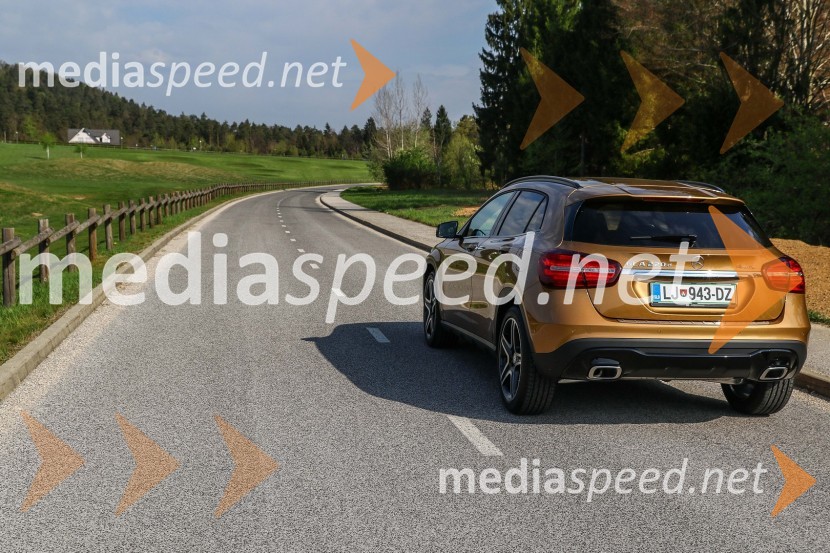 Mercedes Benz GLA200d, slovenska predstavitev