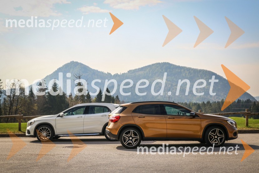 Mercedes Benz GLA200d, slovenska predstavitev