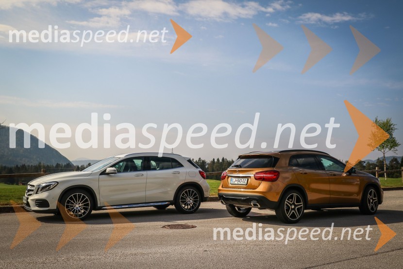 Mercedes Benz GLA200d, slovenska predstavitev