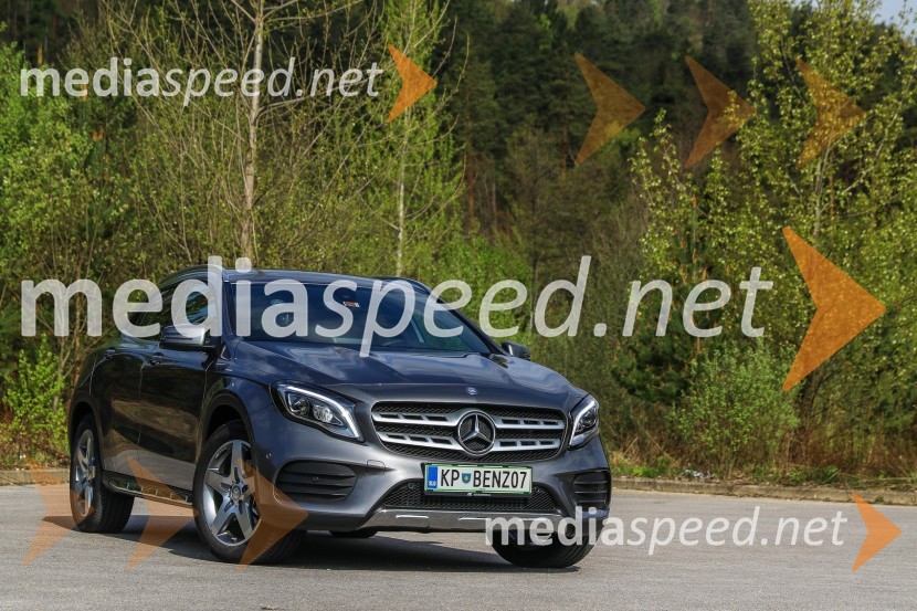 Mercedes Benz GLA200d, slovenska predstavitev