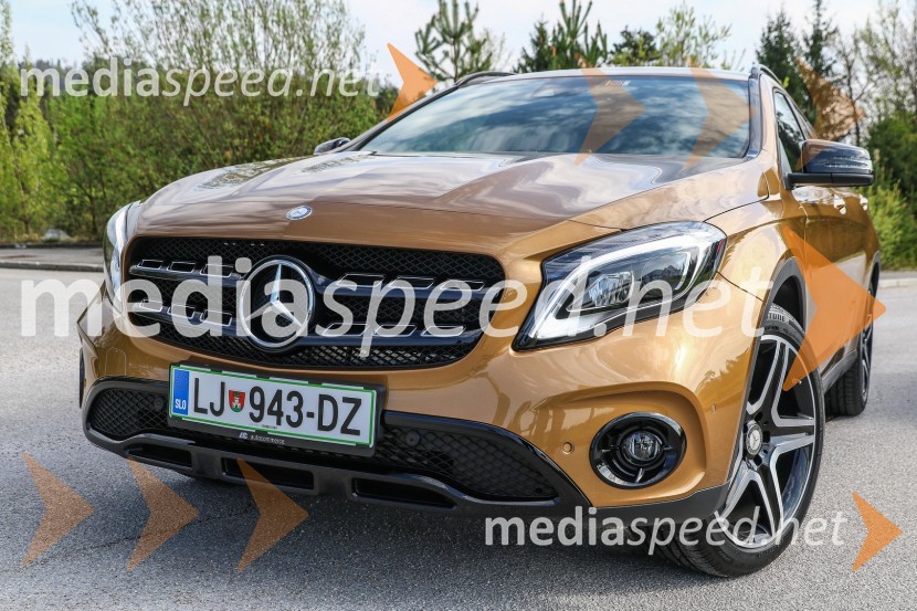 Mercedes Benz GLA200d, slovenska predstavitev