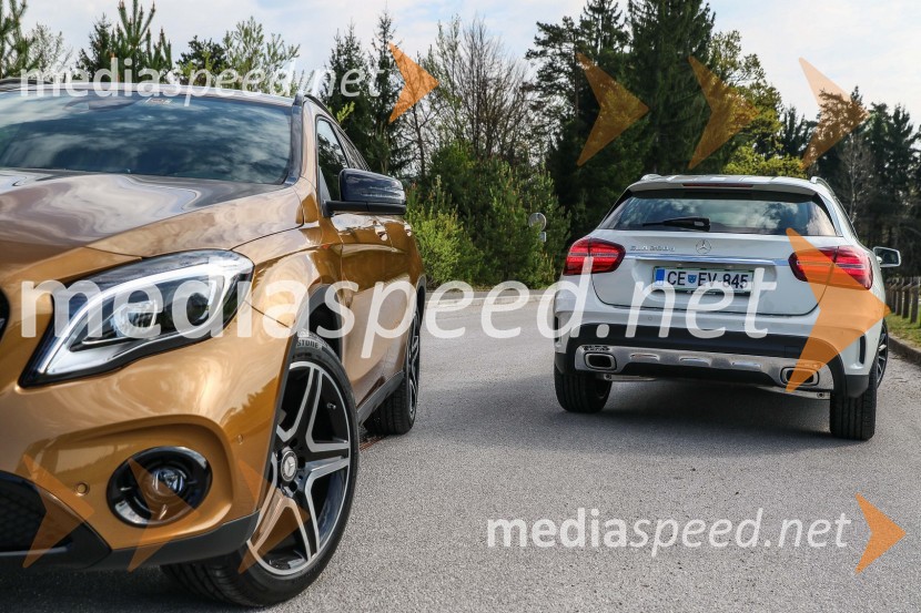 Mercedes Benz GLA200d, slovenska predstavitev
