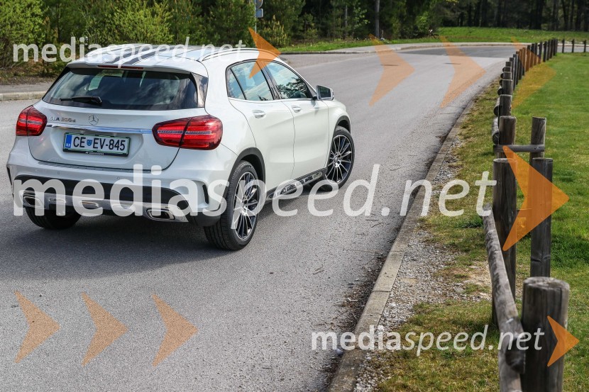Mercedes Benz GLA200d, slovenska predstavitev
