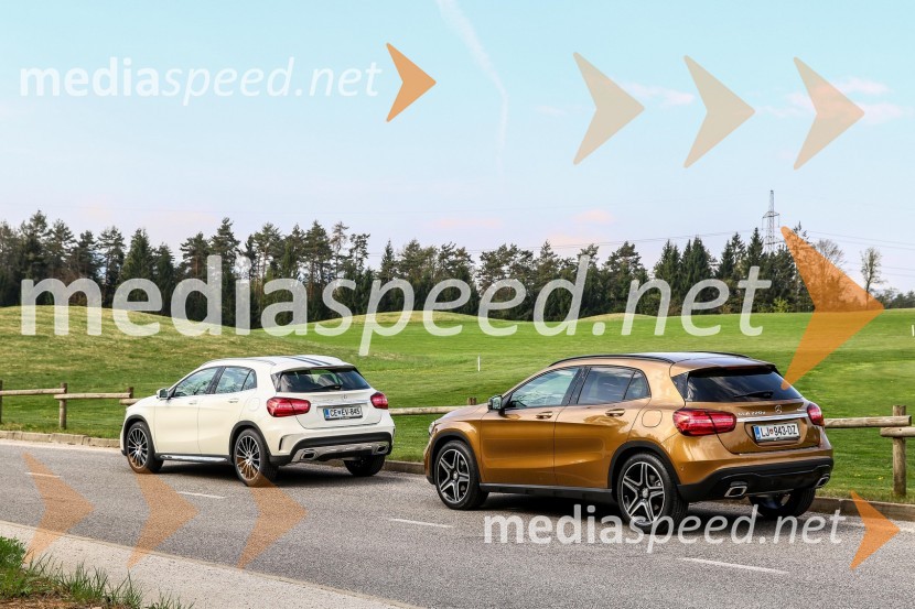 Mercedes Benz GLA200d, slovenska predstavitev
