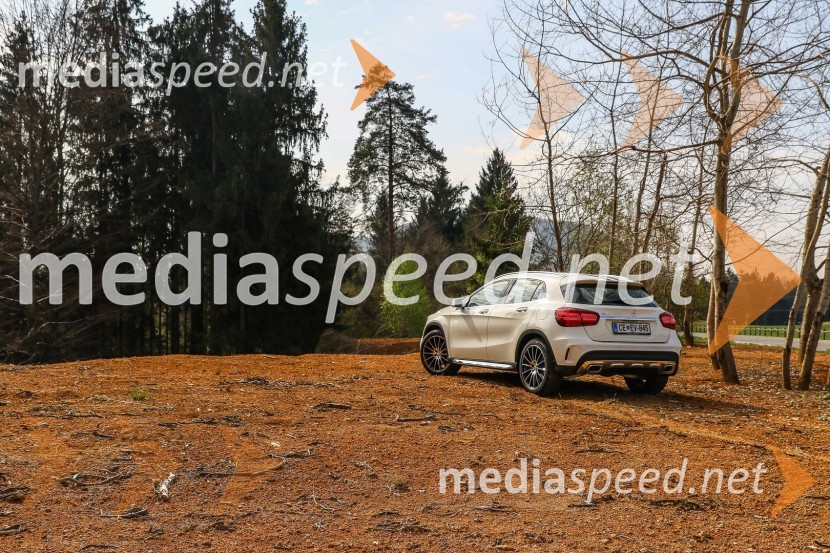 Mercedes Benz GLA200d, slovenska predstavitev