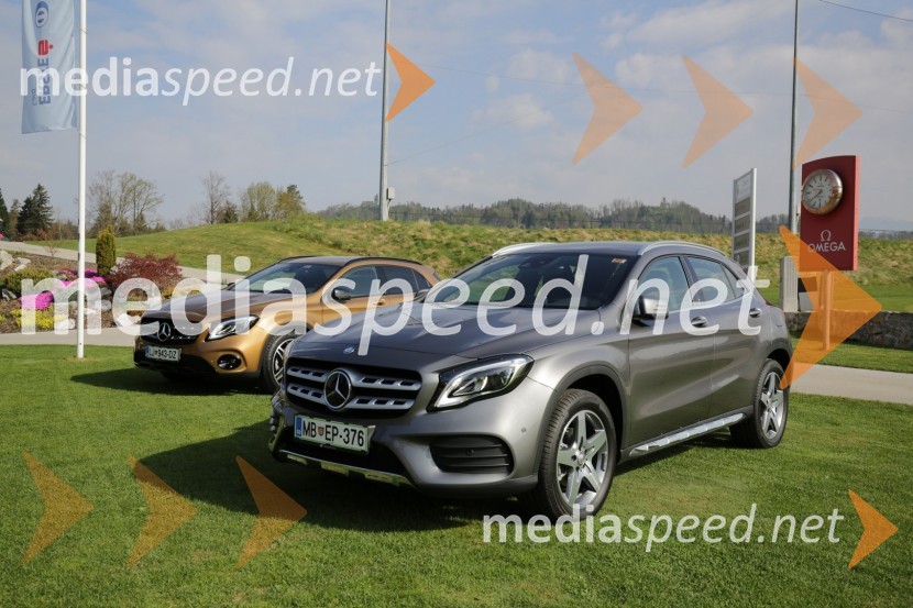 Mercedes Benz GLA200d, slovenska predstavitev
