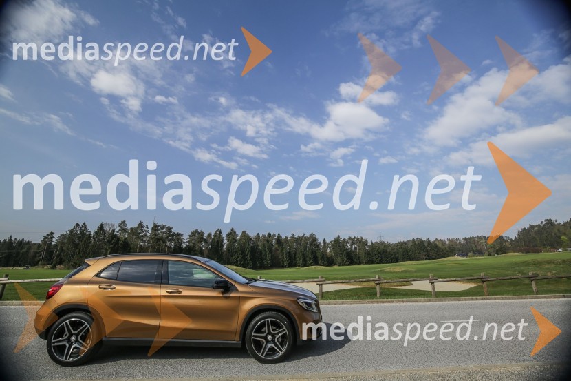 Mercedes Benz GLA200d, slovenska predstavitev