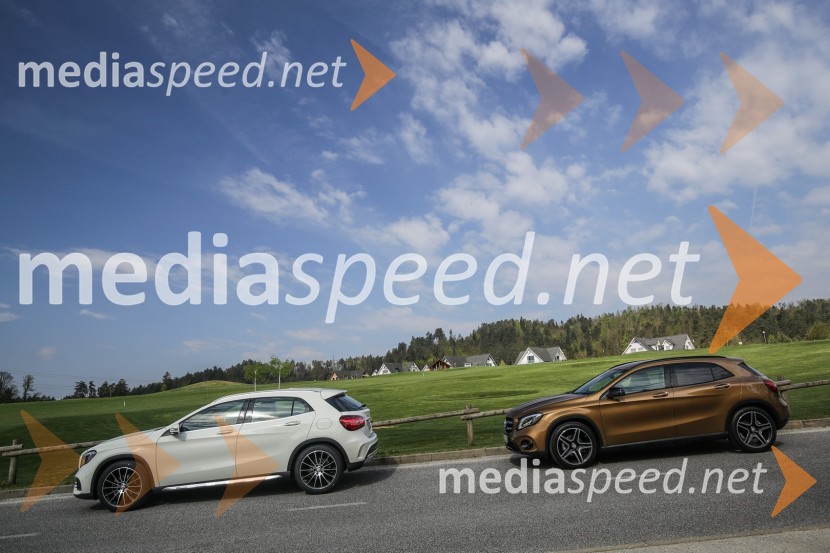 Mercedes Benz GLA200d, slovenska predstavitev