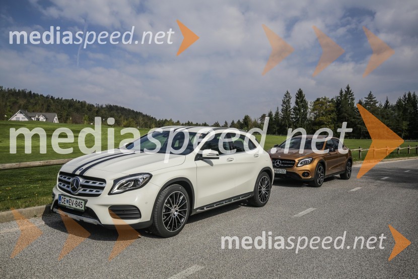Mercedes Benz GLA200d, slovenska predstavitev