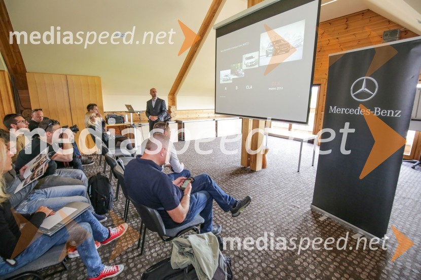 Mercedes Benz GLA200d, slovenska predstavitev