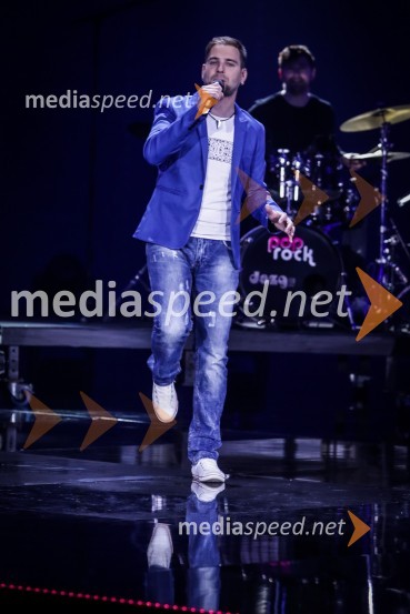  Darjan  Gržina, pevec skupine KalamariZmagovalka Dnevov slovenske zabavne glasbe, Poprock je Anabel