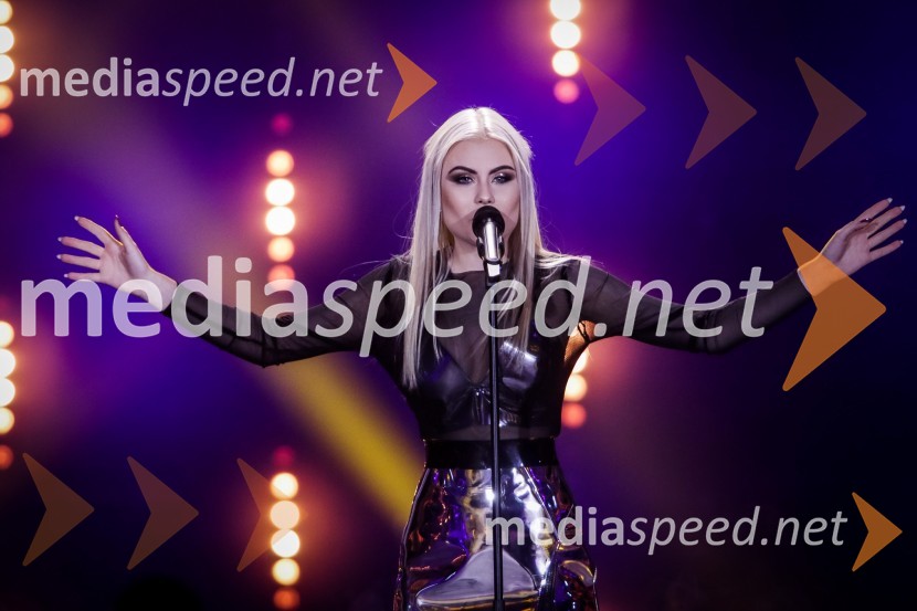  Sara  Lamprečnik, pevkaZmagovalka Dnevov slovenske zabavne glasbe, Poprock je Anabel