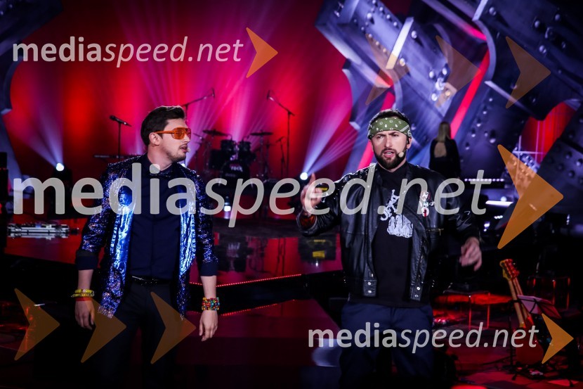  Tin Vodopivec, stand up komik;  Perica Jerkovič, stand-up komikZmagovalka Dnevov slovenske zabavne glasbe, Poprock je Anabel