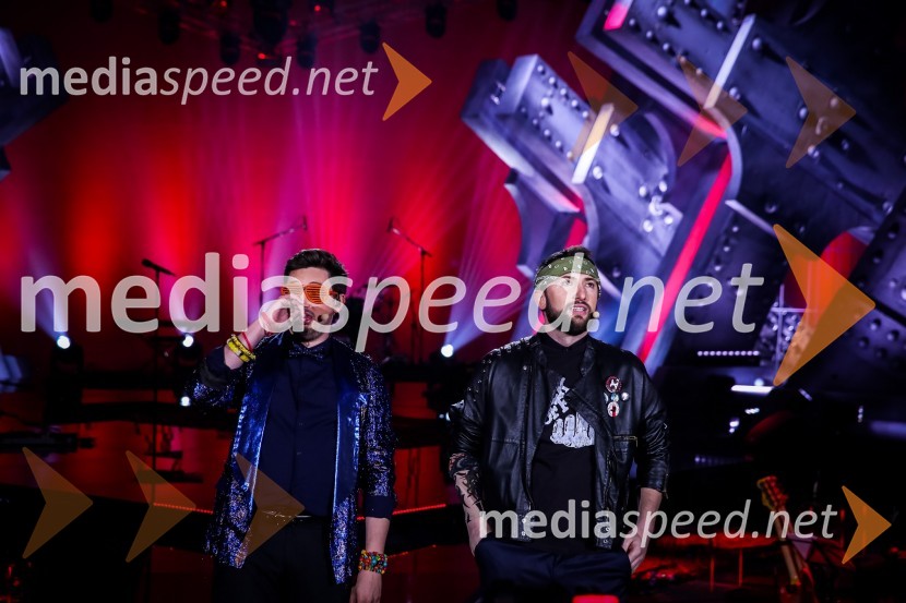  Tin Vodopivec, stand up komik;  Perica Jerkovič, stand-up komikZmagovalka Dnevov slovenske zabavne glasbe, Poprock je Anabel