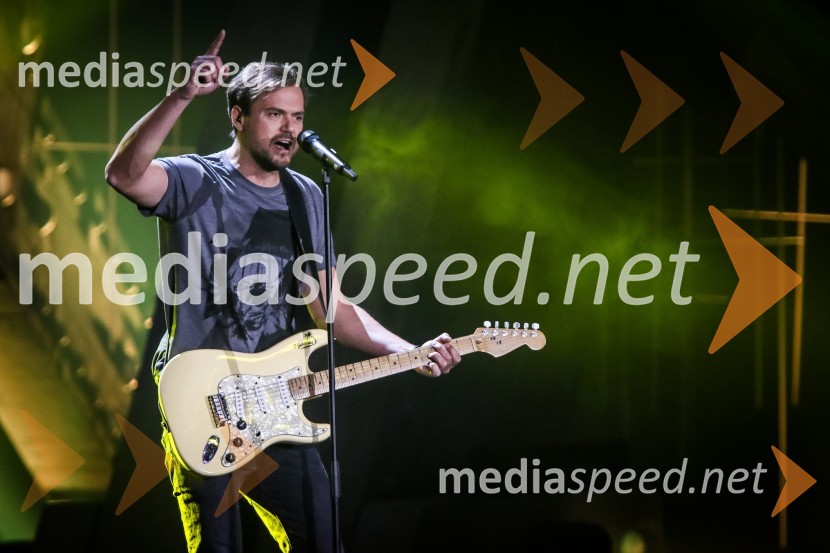  Andraž Hribar, pevecZmagovalka Dnevov slovenske zabavne glasbe, Poprock je Anabel