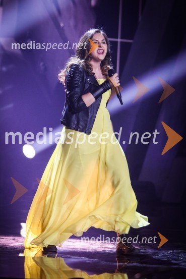  Amadea Begovič, pevkaZmagovalka Dnevov slovenske zabavne glasbe, Poprock je Anabel