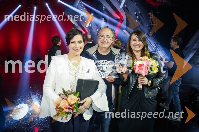  Nuška Drašček, pevka;  Aleš Klinar, glasbenik, skupina Rock Partyzani;  Anja Rupel, pevkaZmagovalka Dnevov slovenske zabavne glasbe, Poprock je Anabel