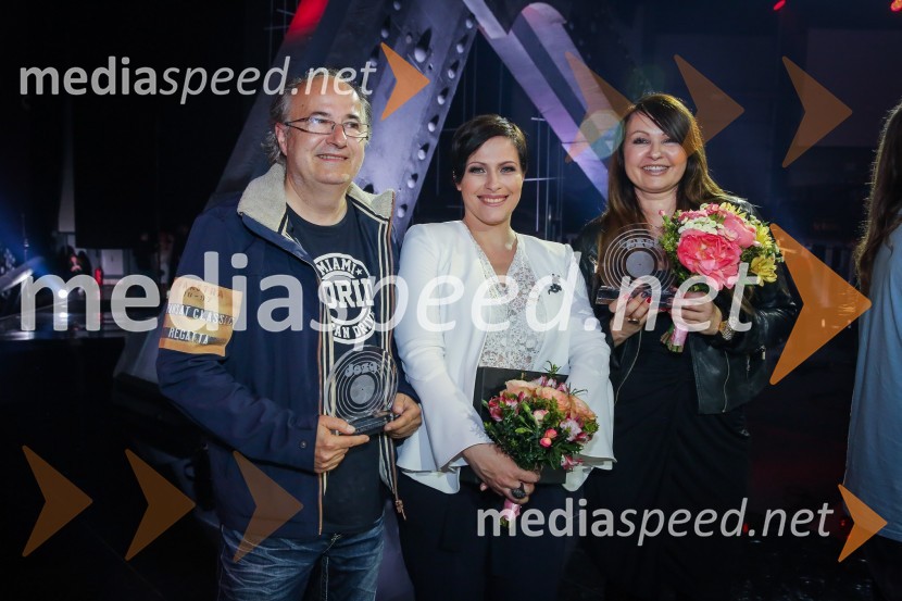  Aleš Klinar, glasbenik, skupina Rock Partyzani;  Nuška Drašček, pevka;  Anja Rupel, pevkaZmagovalka Dnevov slovenske zabavne glasbe, Poprock je Anabel