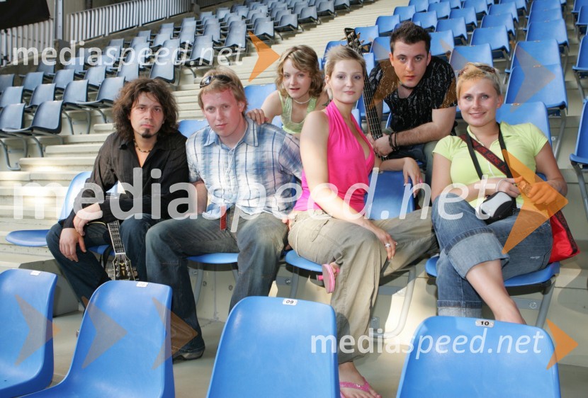 Skupina Nexys in menedžerka Ana Praznik, pevka skupine BepopMelodije morja in sonca