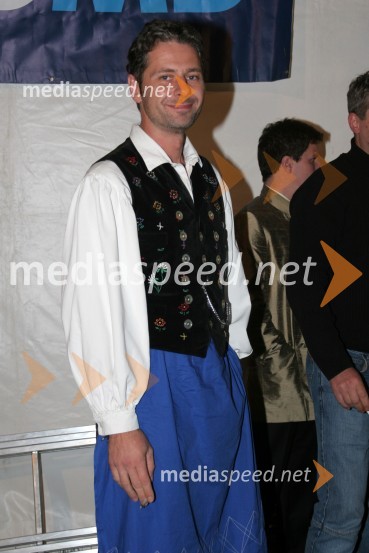 Ivo Kores, urednik oddaje Dobro jutro na TV SlovenijaLepo 2006 finale