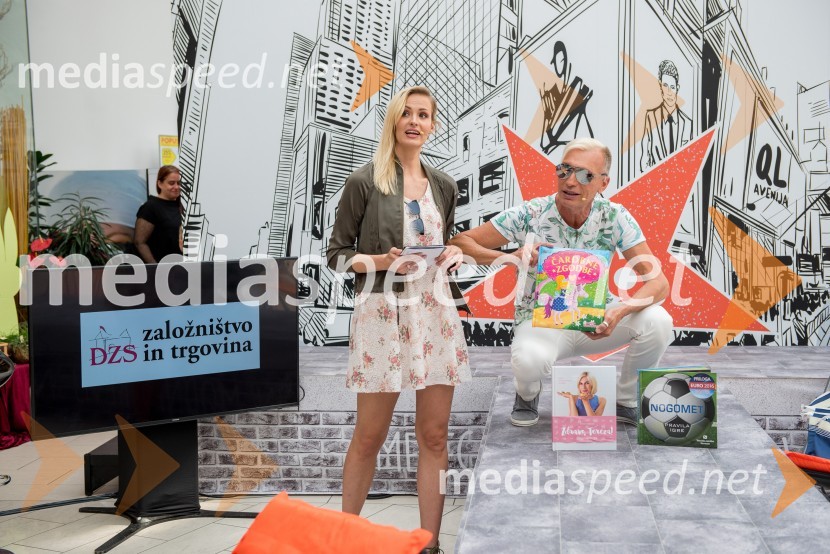  Tjaša  Kokalj Jerala, manekenka, voditeljica;   Igor  Jelen-Iggy, koreograf, lastnik plesnega centra IgenModna revija, Qlandia Ptuj