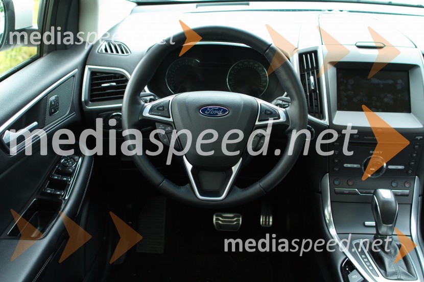 &nbsp;Ford Edge Sport 2.0 TDCi 154 kW Powershift AWD, voznikovo prijetno delovno okoljeFord Edge Sport 2.0 TDCi 154 kW Powershift AWD, mediaspeed test