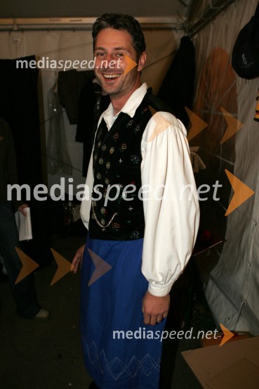 Ivo Kores, urednik oddaje Dobro jutro na TV SlovenijaLepo 2006 finale