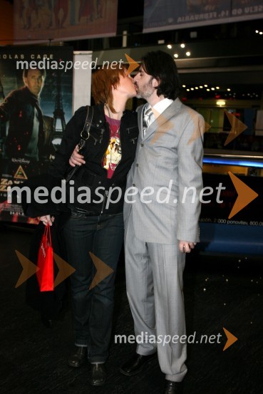 Davor Janjić, igralec in Urška Žnidaršič, režiserkaPremiera filma L kot Ljubezen