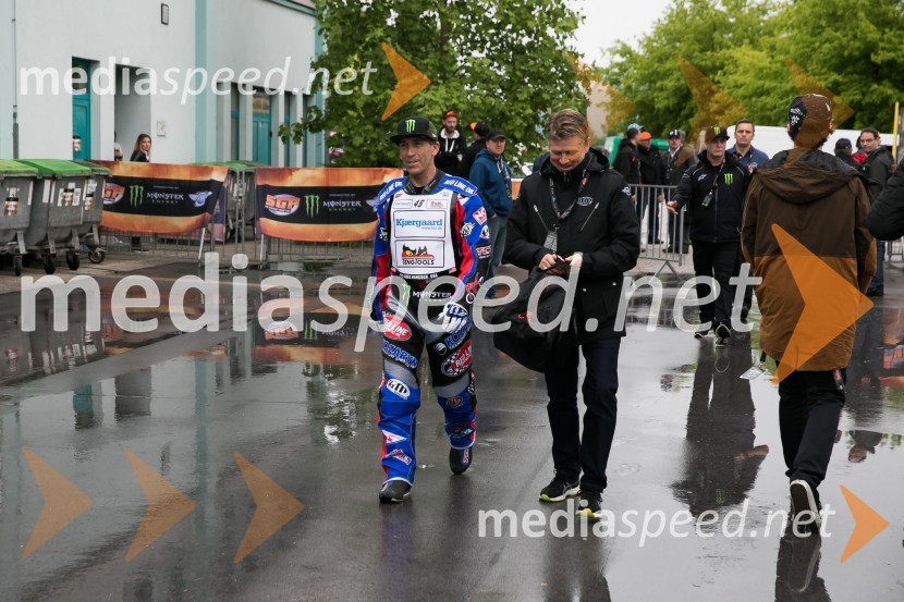  Greg  Hancock, speedwayist (ZDA);  ... 2017 AZTORIN Slovenian FIM Speedway GP, žrebanje štartnih številk