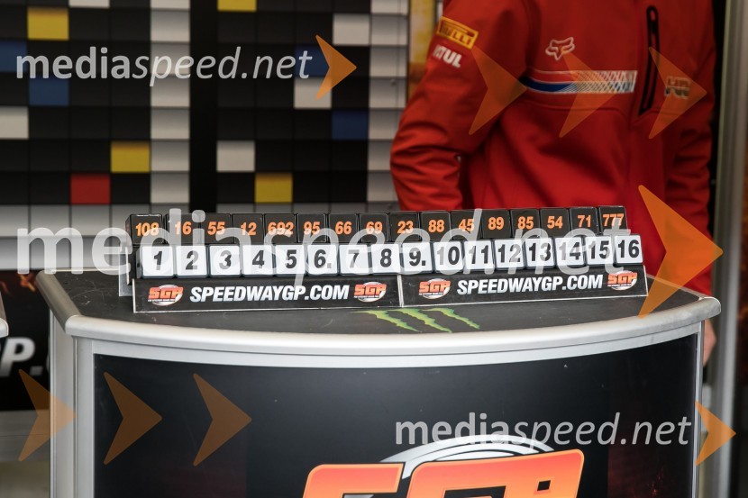 2017 AZTORIN Slovenian FIM Speedway GP, žrebanje štartnih številk2017 AZTORIN Slovenian FIM Speedway GP, žrebanje štartnih številk