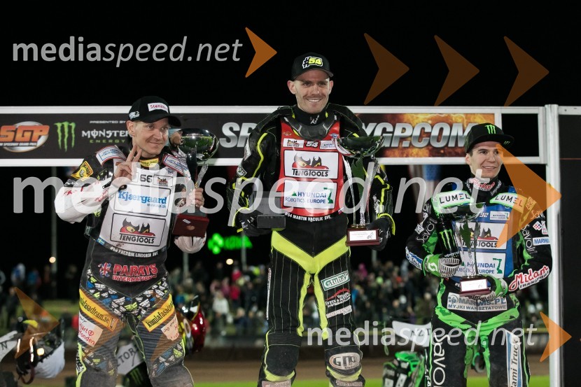  Fredrik  Lindgren, speedwayist (Švedska);  Martin Vaculik, speedwayist (Slovaška);  Patryk Dudek, speedwayist (Poljska)2017 AZTORIN Slovenian FIM Speedway GP