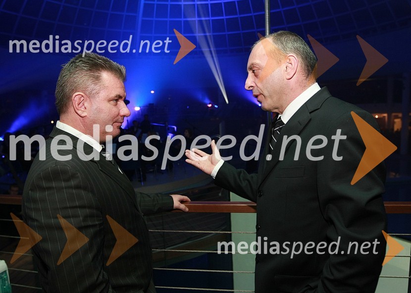 Andrej Vizjak, minister za gospodarstvo in Roman Matek, direktor Zdravilišče LaškoOtvoritev termalnega centra Wellness park Laško