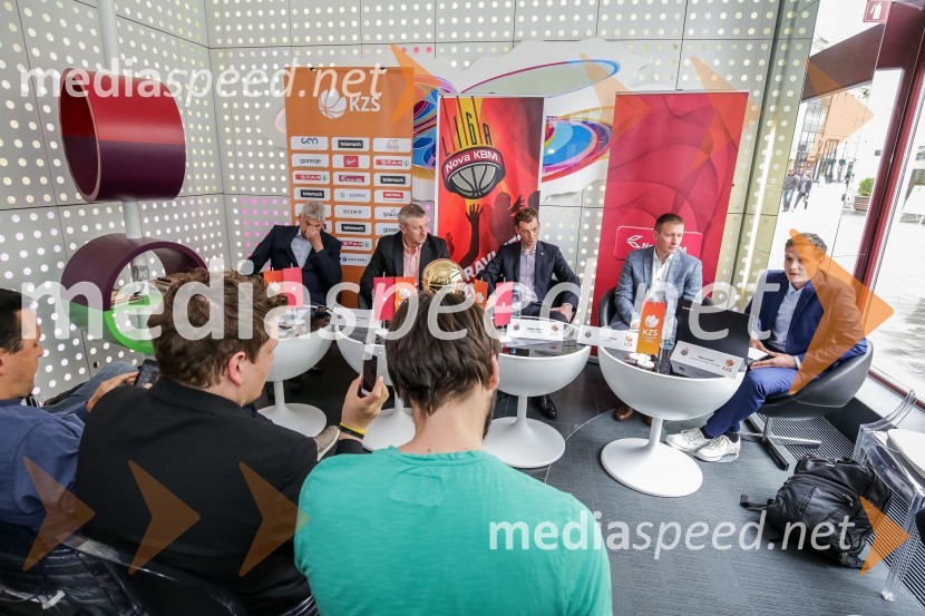 Liga Nova KBM, novinarska konferenca pred začetkom polfinalaLiga Nova KBM, novinarska konferenca pred začetkom polfinala