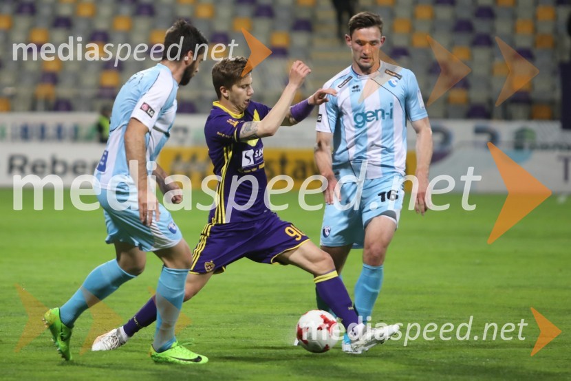  Matija Škarabot, igralec, ND Gorica;  Luka Zahovič, nogometaš NK Maribor;  Rok Grudina, nogometaš, ND GoricaMaribor – Gorica, nogometna tekma, Prva Liga