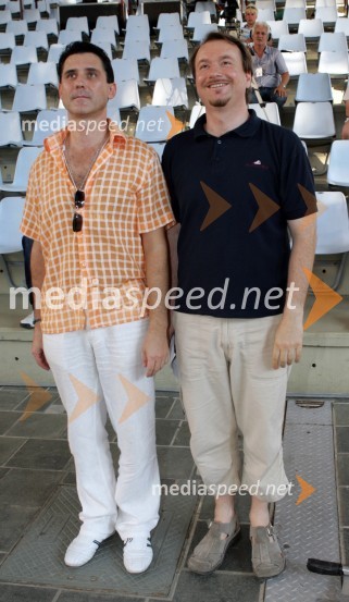 Stojan Auer RTV Net in direktor Avditorija Portorož Partik GrebloMelodije morja in sonca