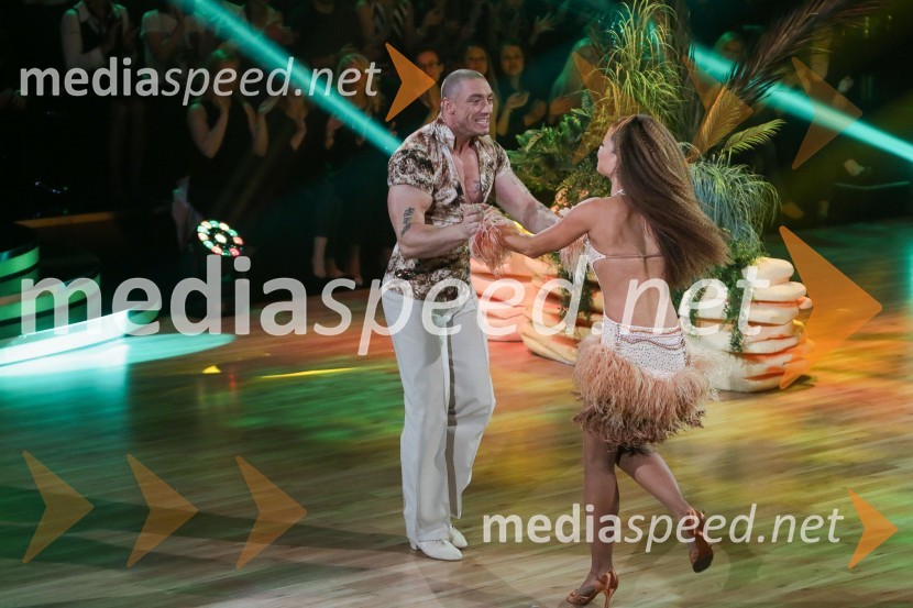  Denis Porčič – Chorchyp, glasbenik;  Martina  Plohl, plesalkaZvezde plešejo, osma oddaja