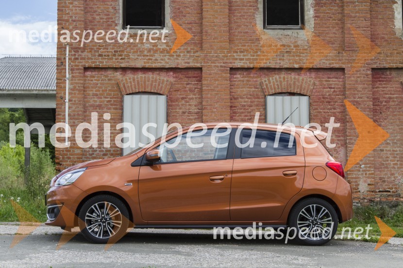 Mitsubishi Space Star ClearTec 1.2 IntenseMitsubishi Space Star ClearTec 1.2 Intense, mediaspeed test